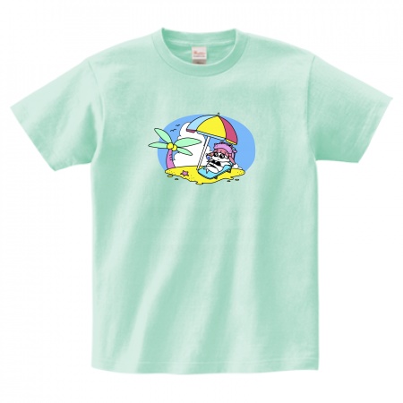 サマーカバTシャツ（アイスグリーン）