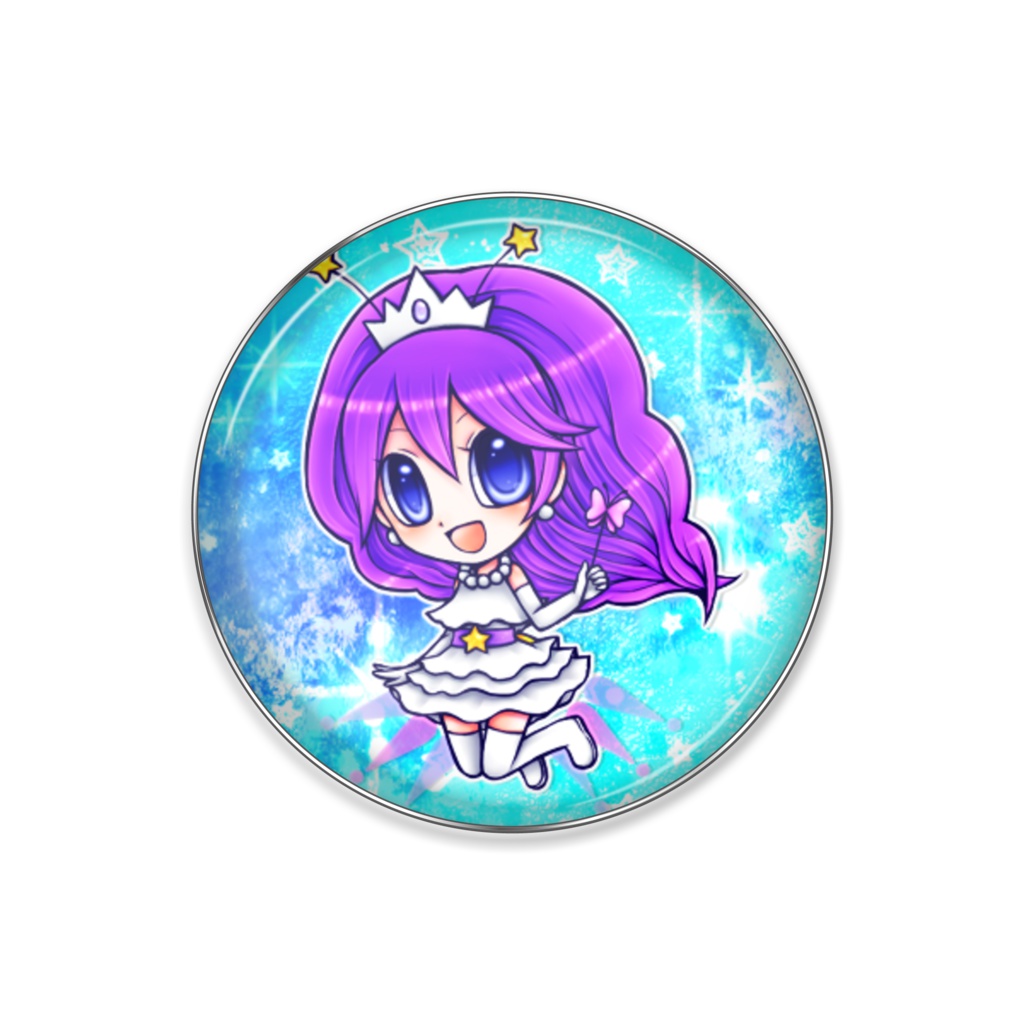ピンバッジ＊ポップン【ルル】