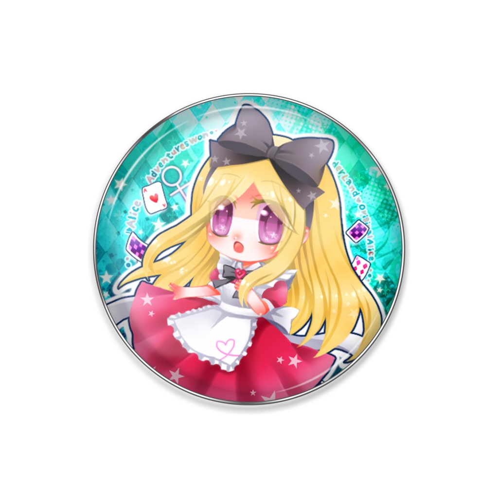 ピンバッジ*創作アリス【姉アリス】
