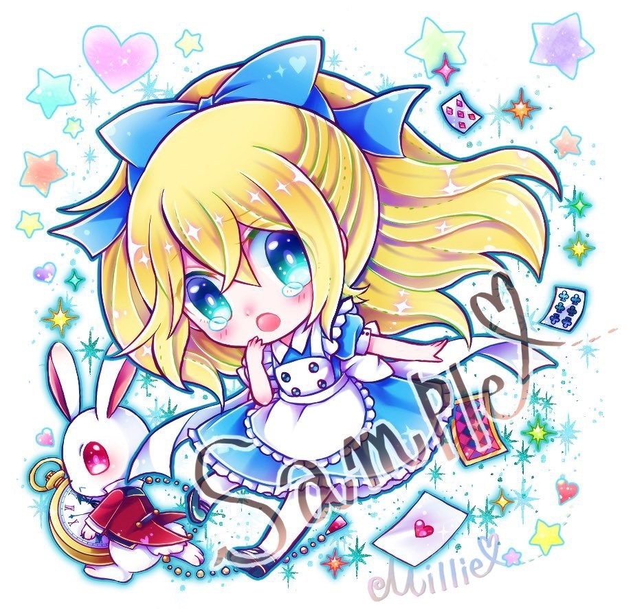 創作*ALICEなミリーのアクリルフィギュアスタンド