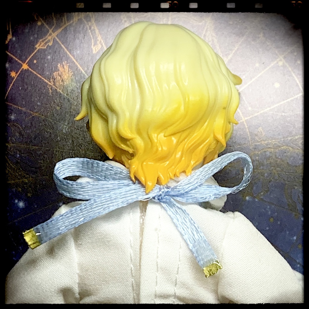 薔薇雫のリボンチョーカー:シチリアの追憶等小サイズドール用アクセサリー