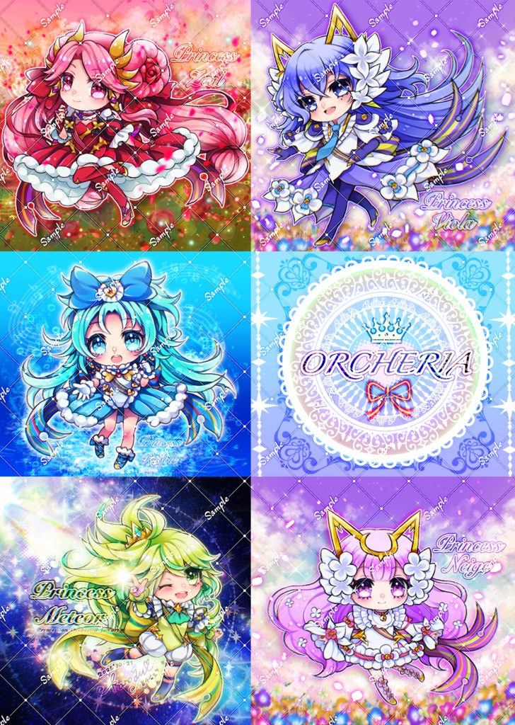 二次創作イラスト集«PriOrche*FanArt*Book»