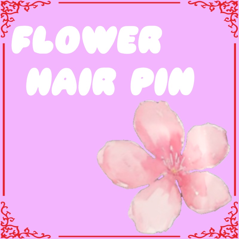 Flower🌸 hair pin