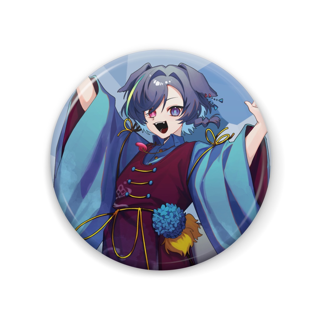 和こう２周年缶バッチ