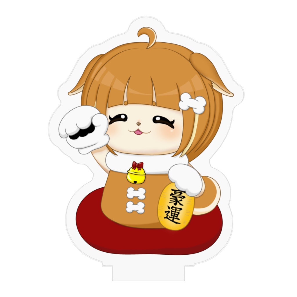 「豪運」招きミク アクリルフィギュア