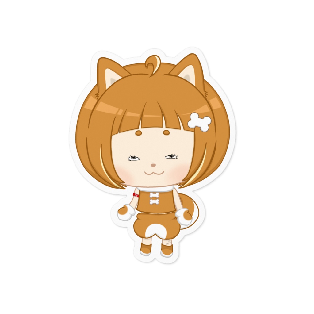 すっぴん ちびミク ステッカー