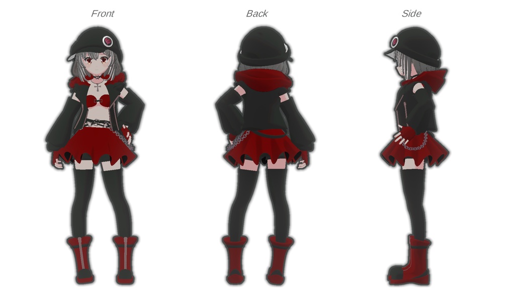 オリジナル3Dモデル 「8-chan」