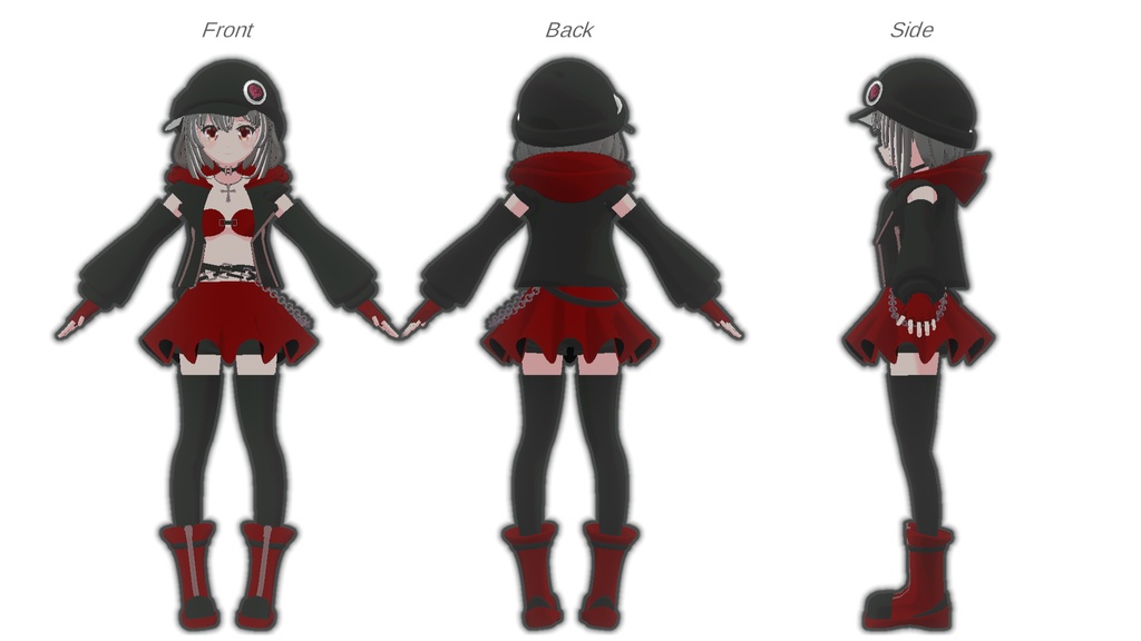 オリジナル3Dモデル 「8-chan」