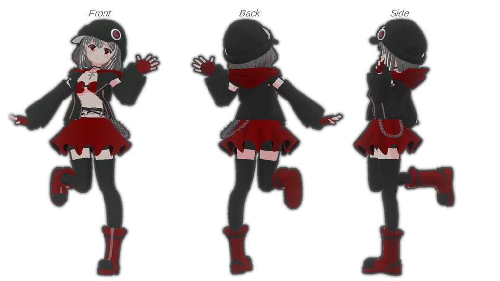 オリジナル3Dモデル 「8-chan」