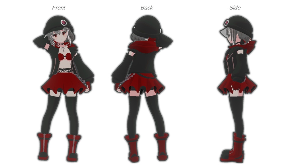 オリジナル3Dモデル 「8-chan」