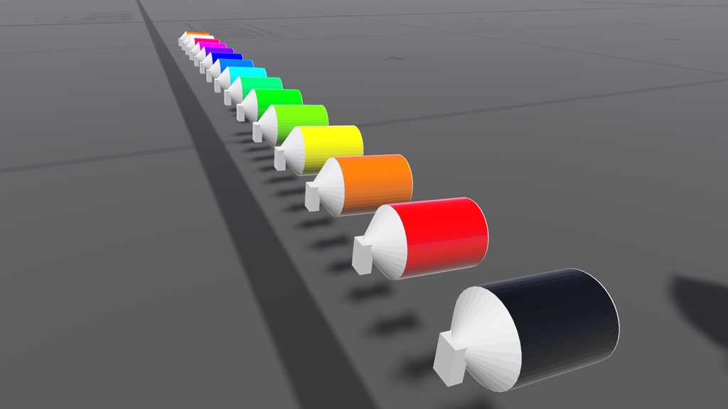 【VRC】 QVPen 差し替えモデル　スプレー缶