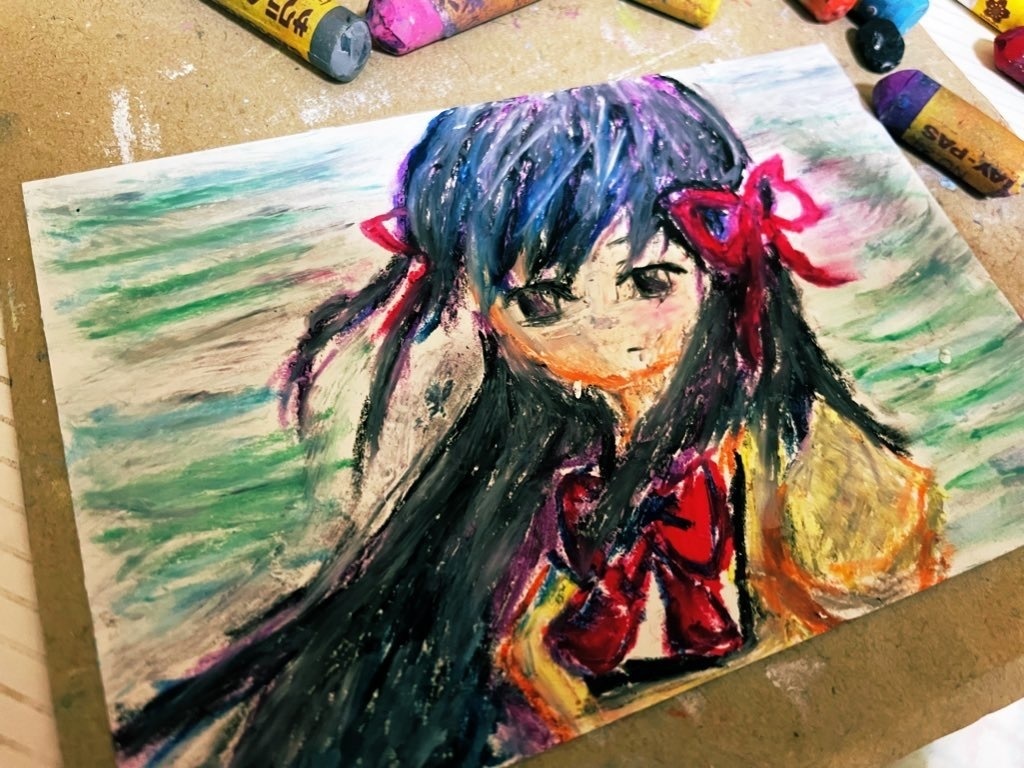 ほむら クレパス ポストカード