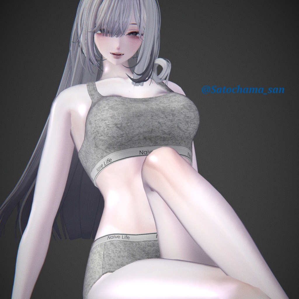 ブラックなんちゃらセール中!【Poiyomi超カンタン導入】改変勢が本気で作った激メロ肌マテリアル