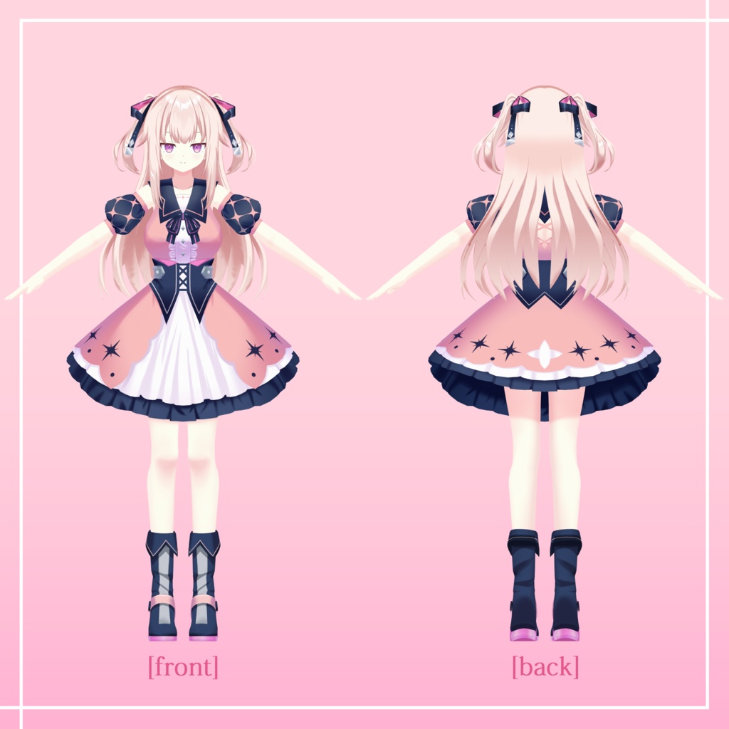 「MMDモデル」 Hoshifuri Iku Fan-3D Model