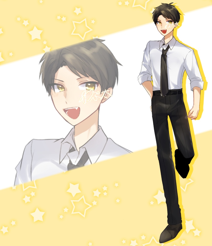 元気そうな男性