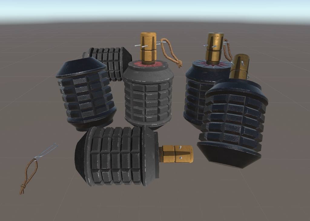 レトロな手榴弾