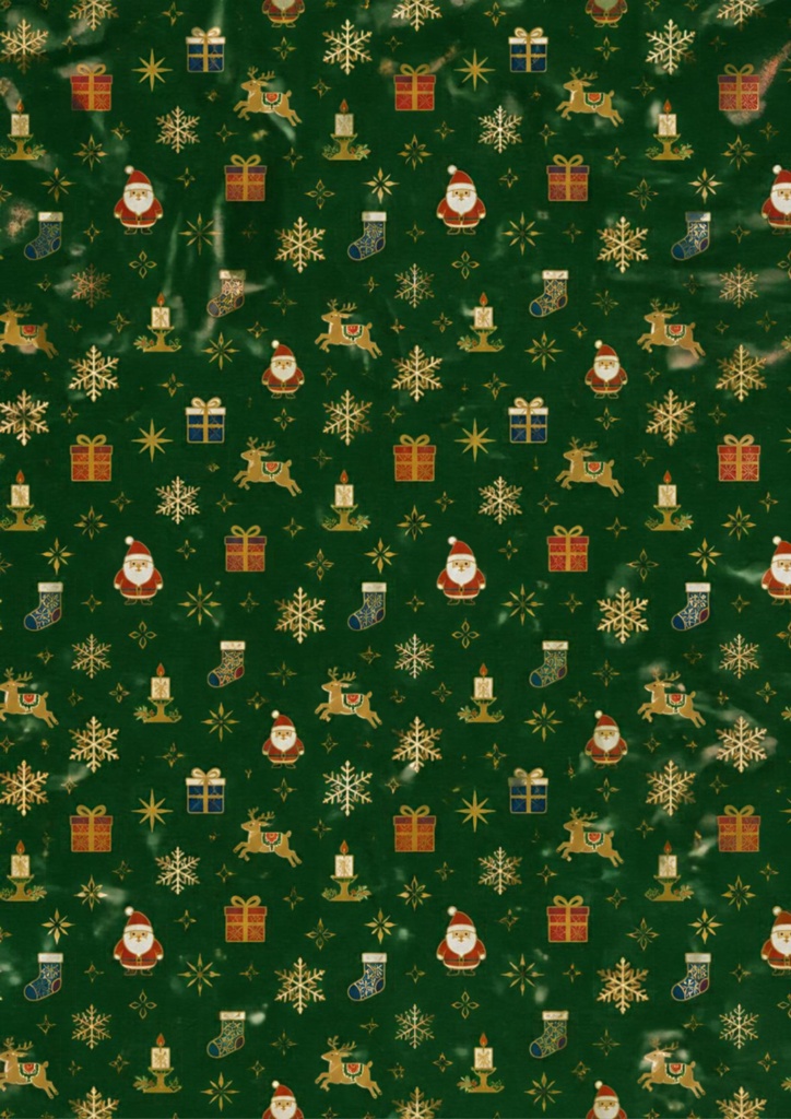 クリスマス　デジタルペーパー｜背景素材・デジタル手帳・壁紙・ラッピング