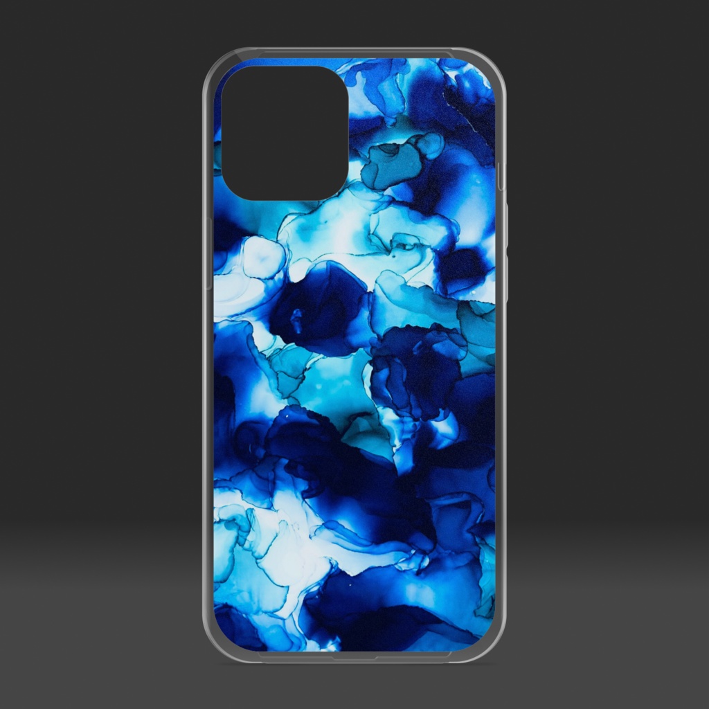 深海(iPhone12ProMax)クリアケース・カバー