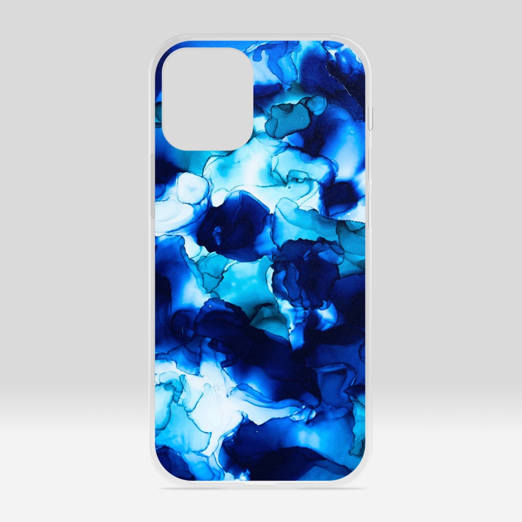 深海(iPhone12mini)クリアケース・カバー