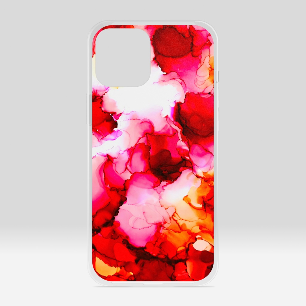 紅葉(iPhone12ProMax)クリアケース・カバー