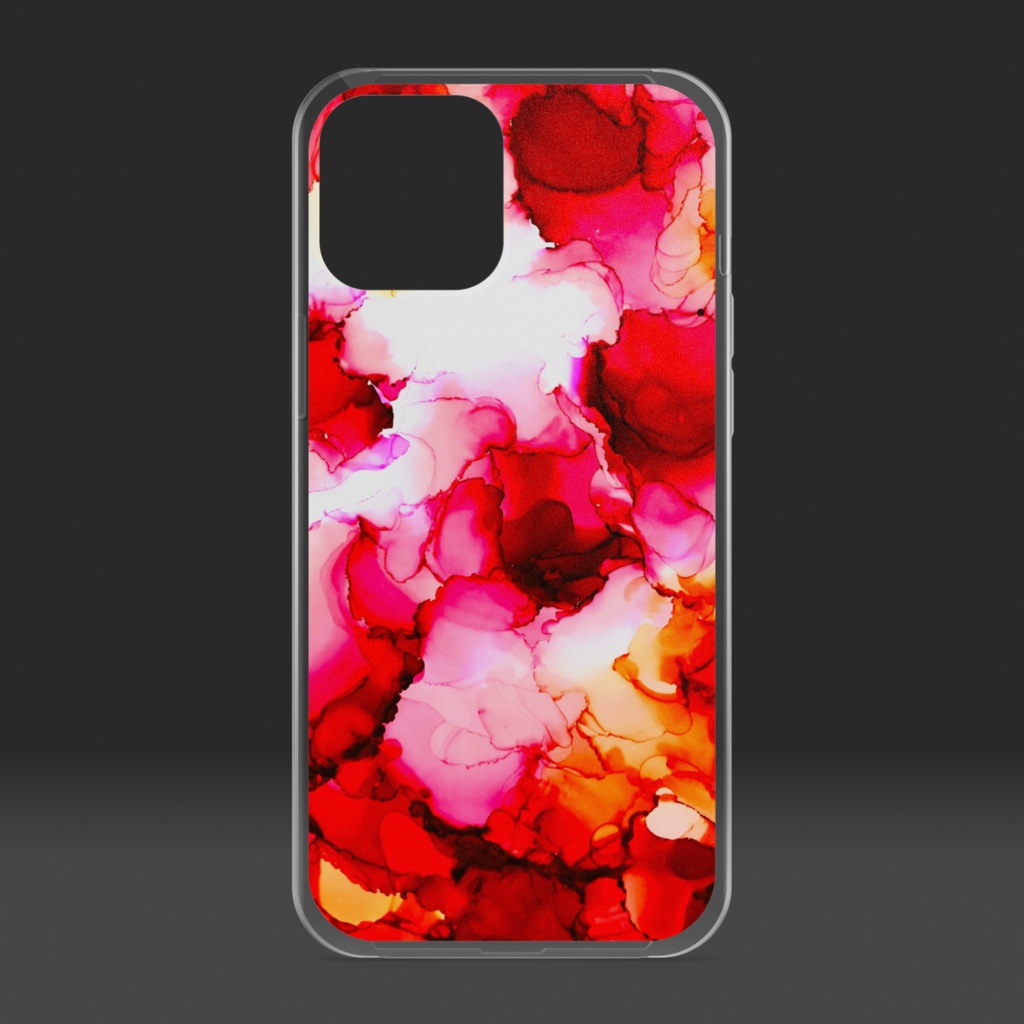 紅葉(iPhone12ProMax)クリアケース・カバー