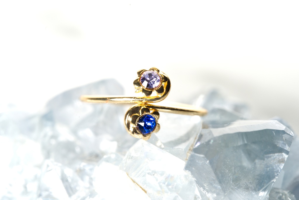 推し活アクセに!セミオーダーで色が選べるリング☆eLOVEloomーエラブルーム