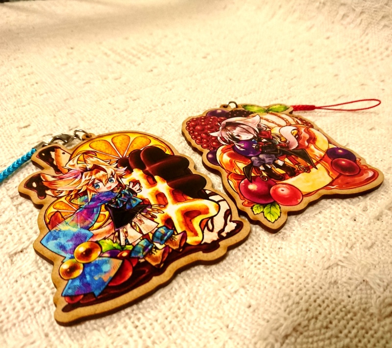 木製キーホルダー01(2種)