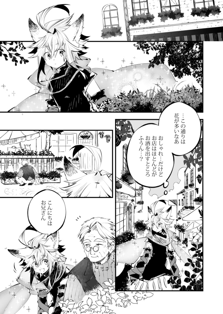 RINASCITA 夜霧と水籠1.猫根星三枚葉町二十日目・二十一日目(sotto02)