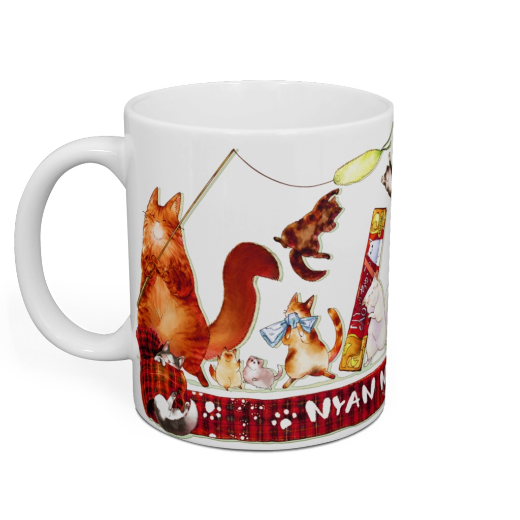 マグカップ「にゃんにゃんマーチ」