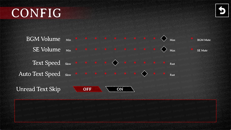 【ゲーム素材】ホラーゲームUIセット ◇ 不気味で怖い演出に使えるUI素材集 ◇