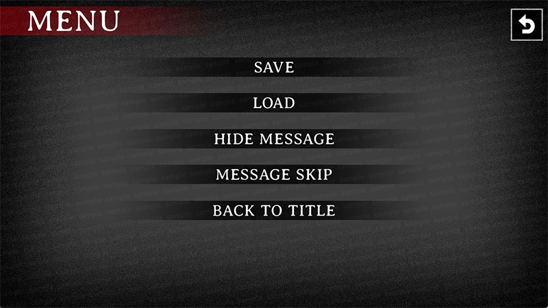 【ゲーム素材】ホラーゲームUIセット ◇ 不気味で怖い演出に使えるUI素材集 ◇