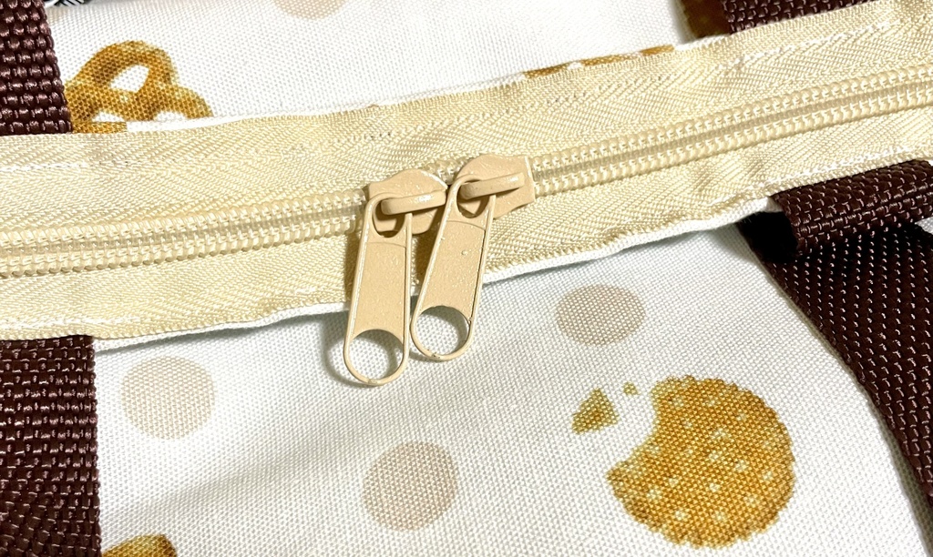 ビスケット🍪ショルダートートバッグ(ベージュ🟡)