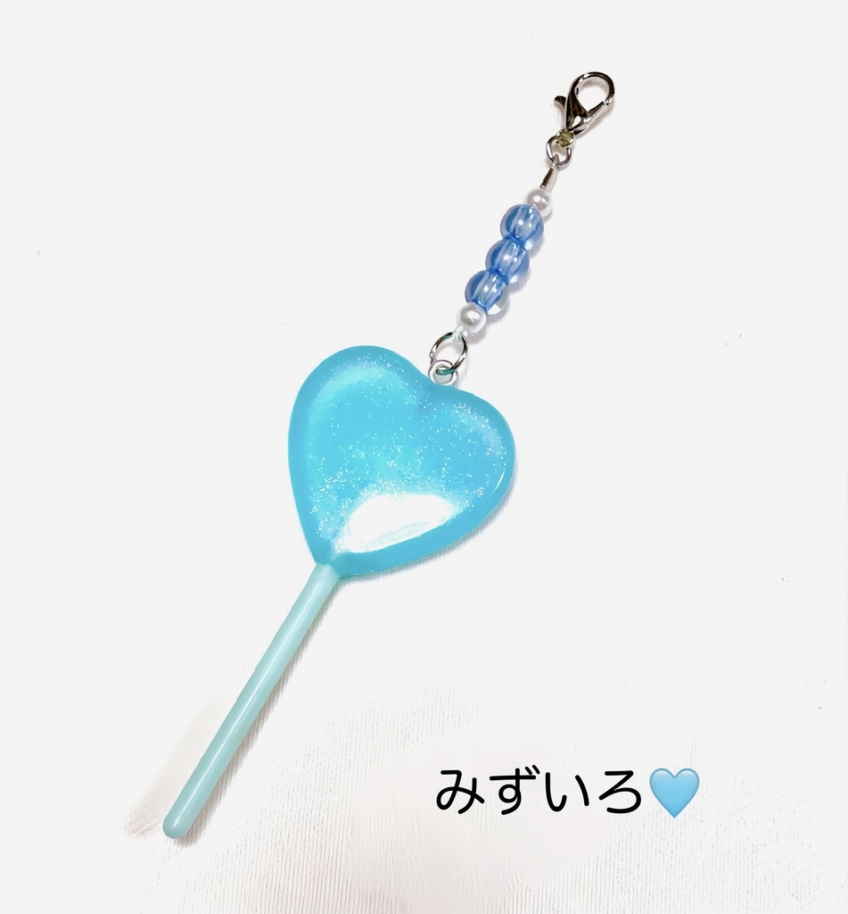 ビッグハートキャンディ🍭キーホルダー