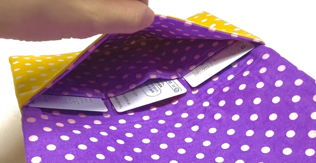 【B品】通帳&カードポーチ