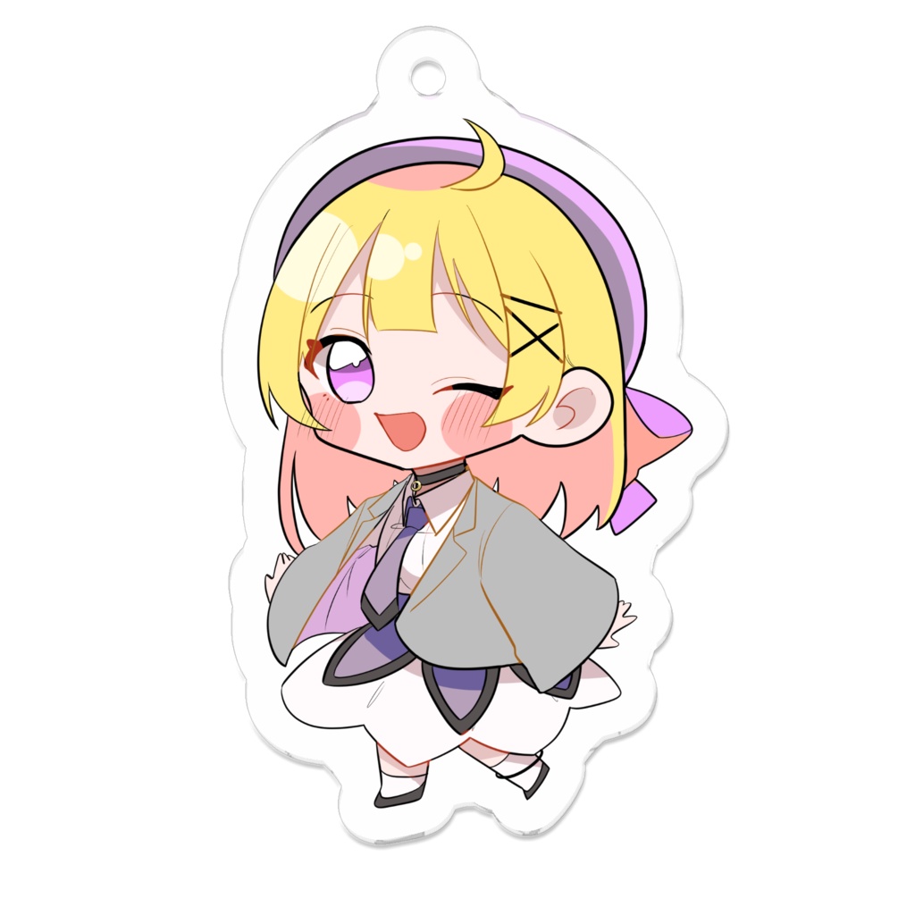 しろんのアクリルキーホルダーだ!!!
