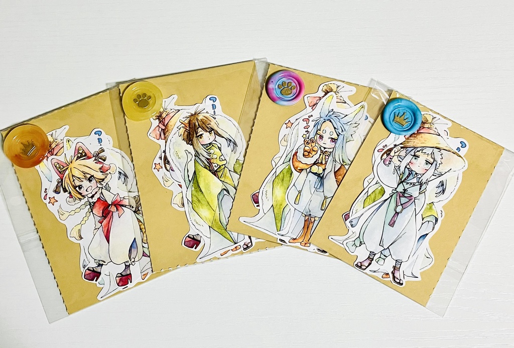 干支ボーイズフレークシール（１袋４絵柄入