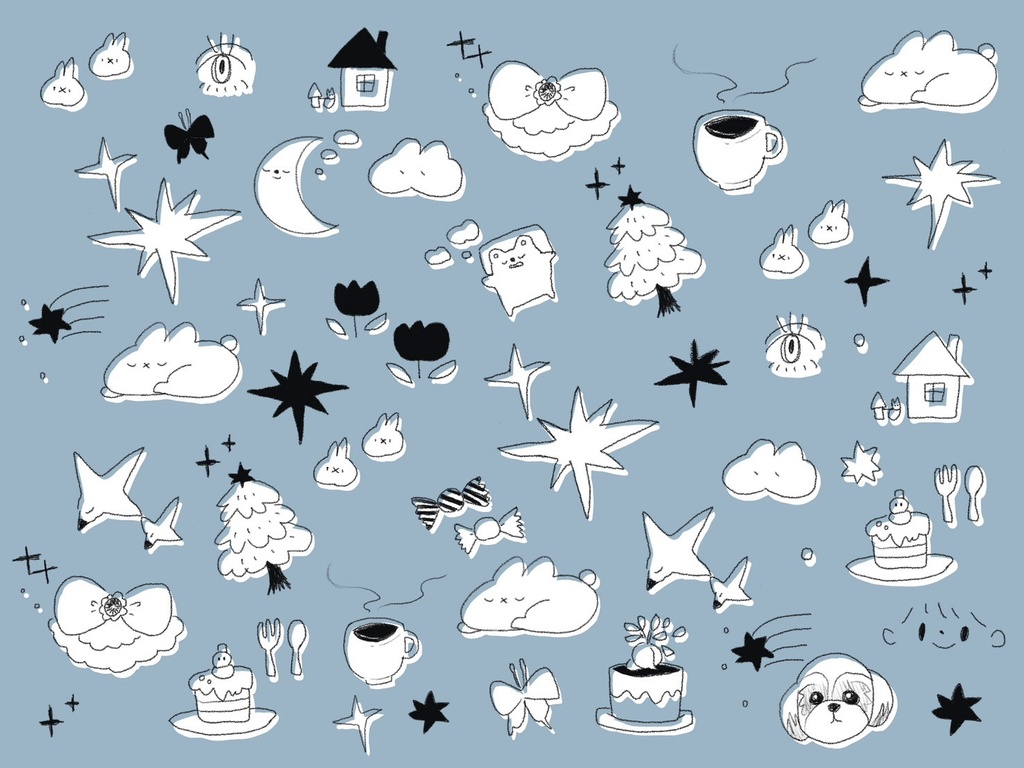 C107新刊　創作ウサギ少女