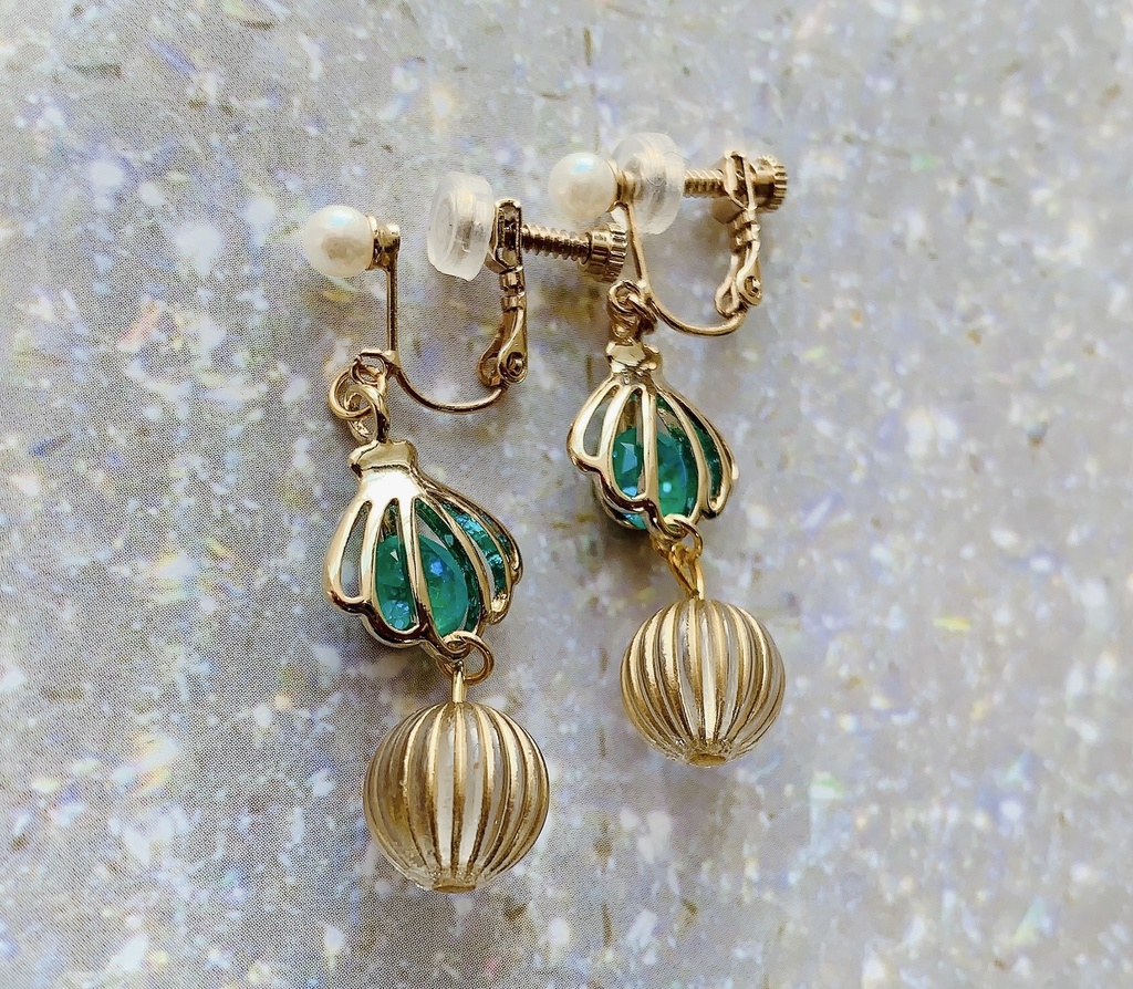 ツイステ オクタヴィネル寮 イメージアクセサリー イヤリング