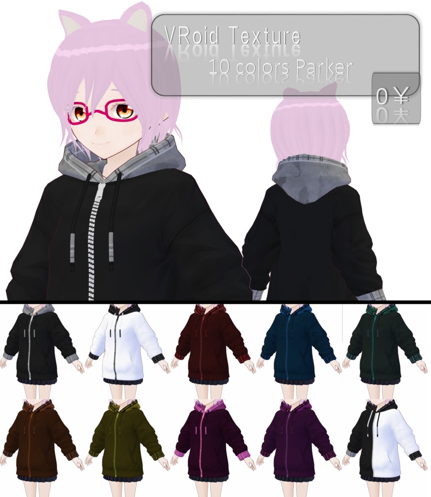 10 colors Parker