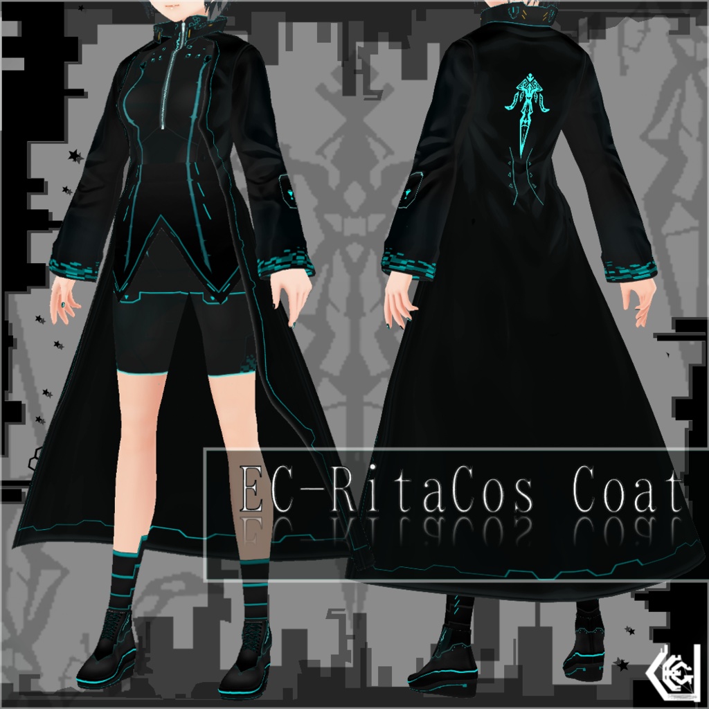 【VRoid】EC-RitaCos Coat