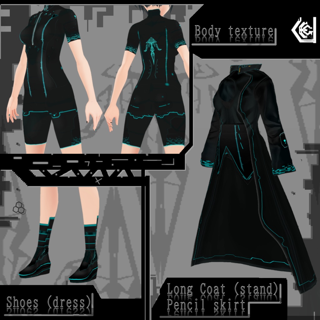 【VRoid】EC-RitaCos Coat