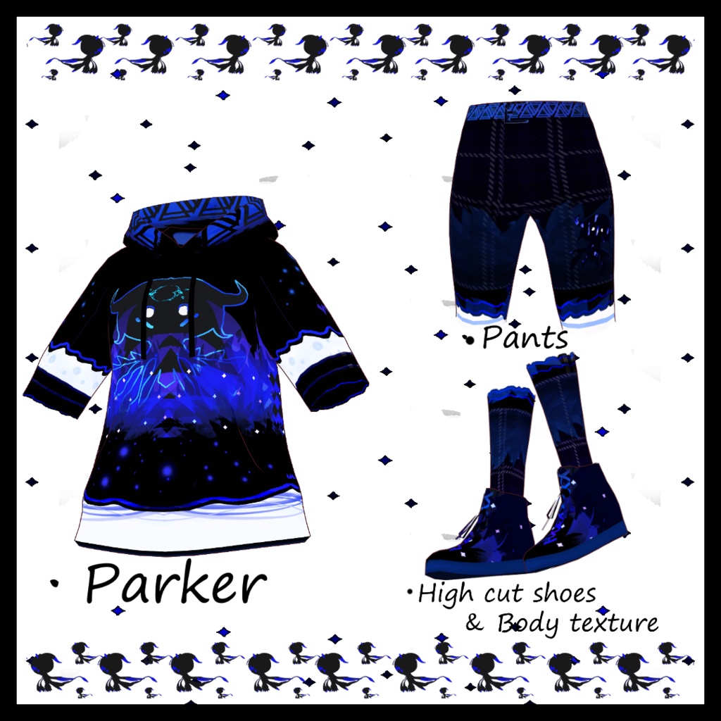 【VRoid】Curage parker Phantom