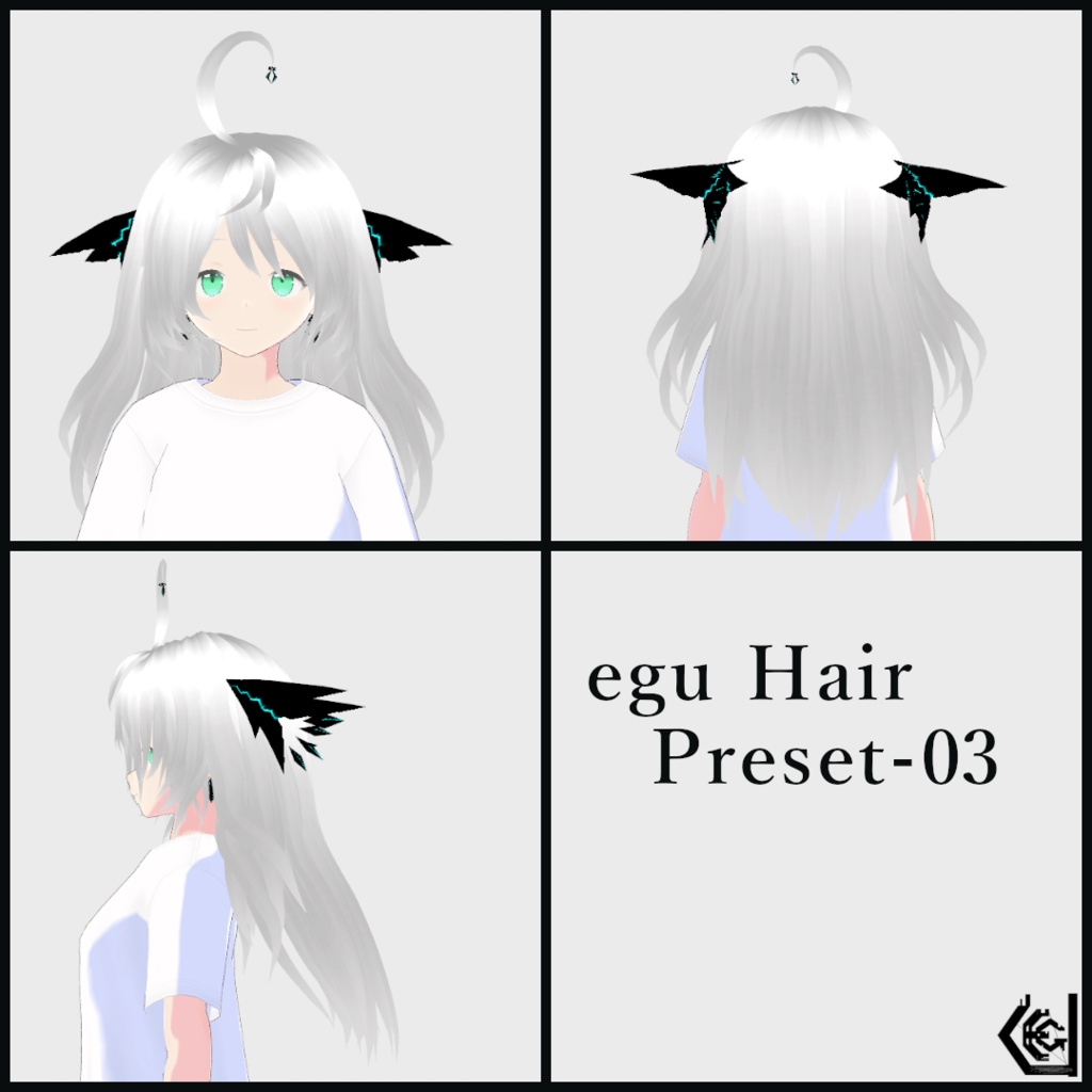 egu Hair Preset-β「β版の遺産(Heritage β)」