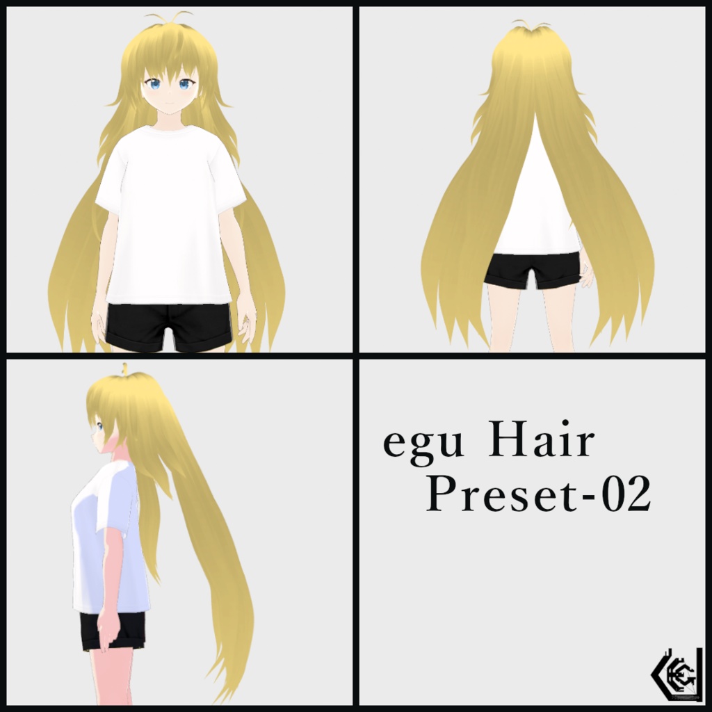 egu Hair Preset-β「β版の遺産(Heritage β)」
