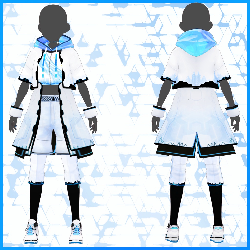 Past work VRoid 「Cyber Costume TypeーMKP」