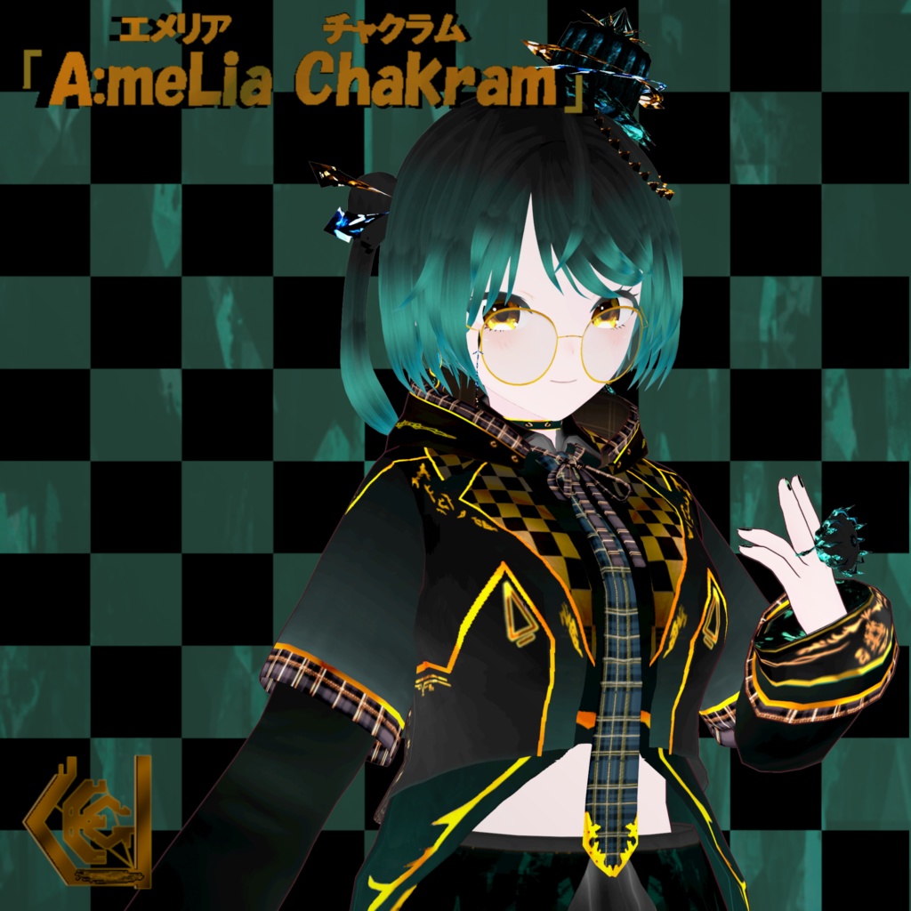 【VRoid model / VRM】A-meLia Chakram