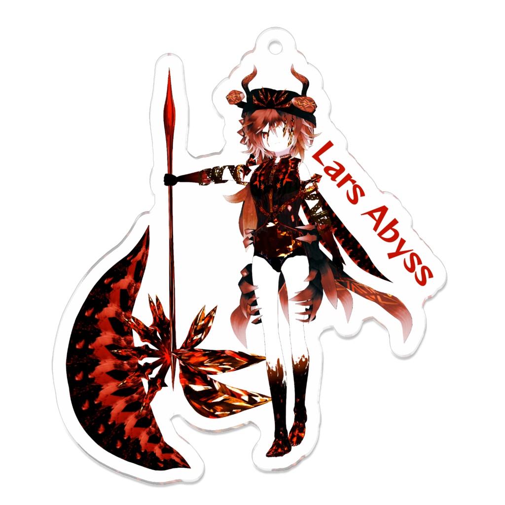 「Lars Abyss」アクリルキーホルダー