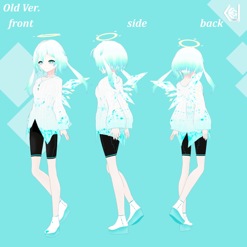 【VRoid Model(Past works)】クリセリア・プレーズChryselia Plays Old Ver. or Remake Ver.