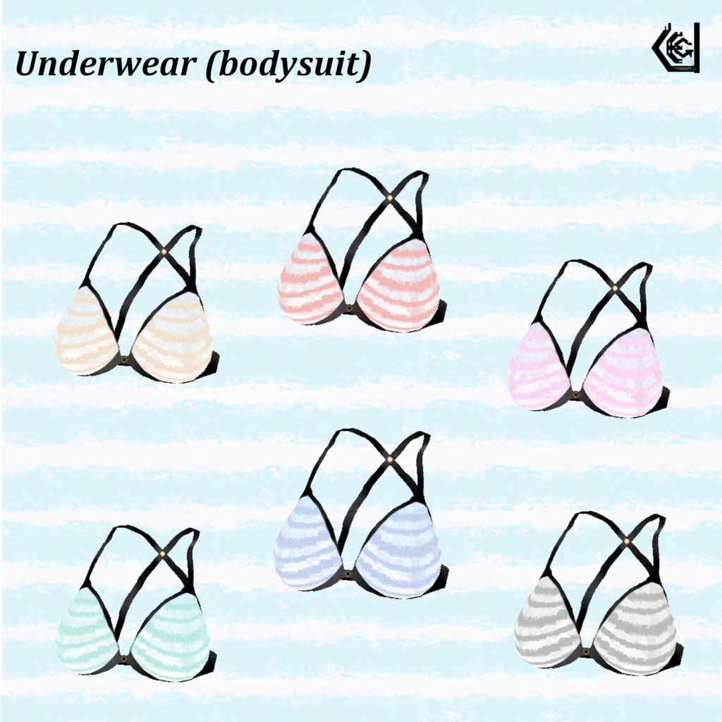 【VRoid Costumes】Summery clothes Color+6