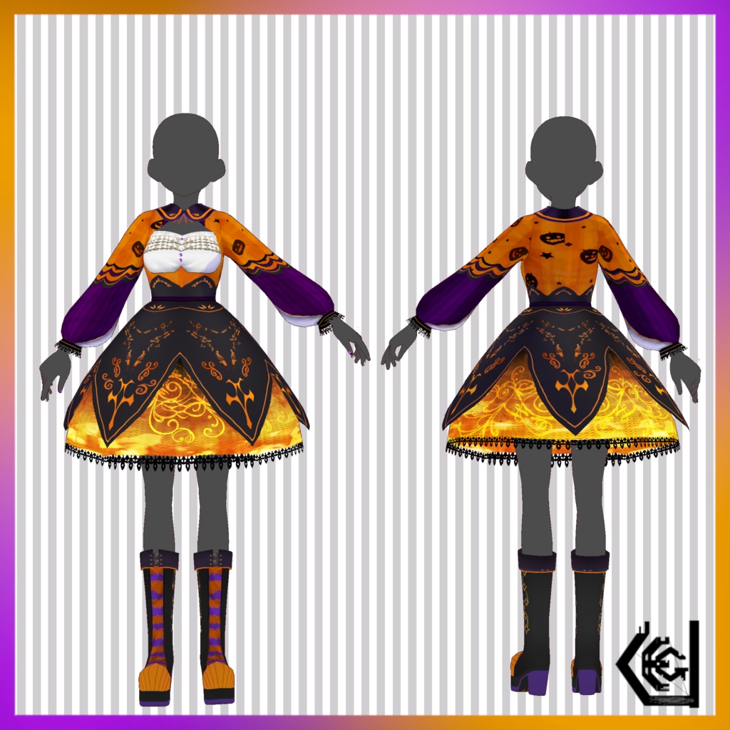 【Halloween dress】